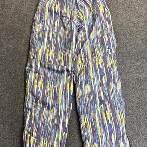 LL Bean Girls Size 14 Multicolor Snow Pants Snowboard Ski Confetti